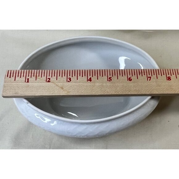 Schumann SCH212 White Oval Domed Covered Caserole Vegetable Bowl Bavaria Germany - Picture 10 of 12